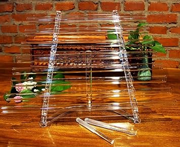 Quartz Crystal Singing Harp for Sound Therapy, CDEFGABC 8 Note Healing Musical Instrument with Free Alumina Carrying Case and Mallet (Size : 432Hz)