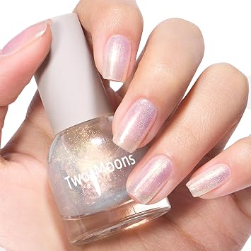 COSMOO Europe Shimmer Nail Polish, 0.41 Fl Oz Pack of 1