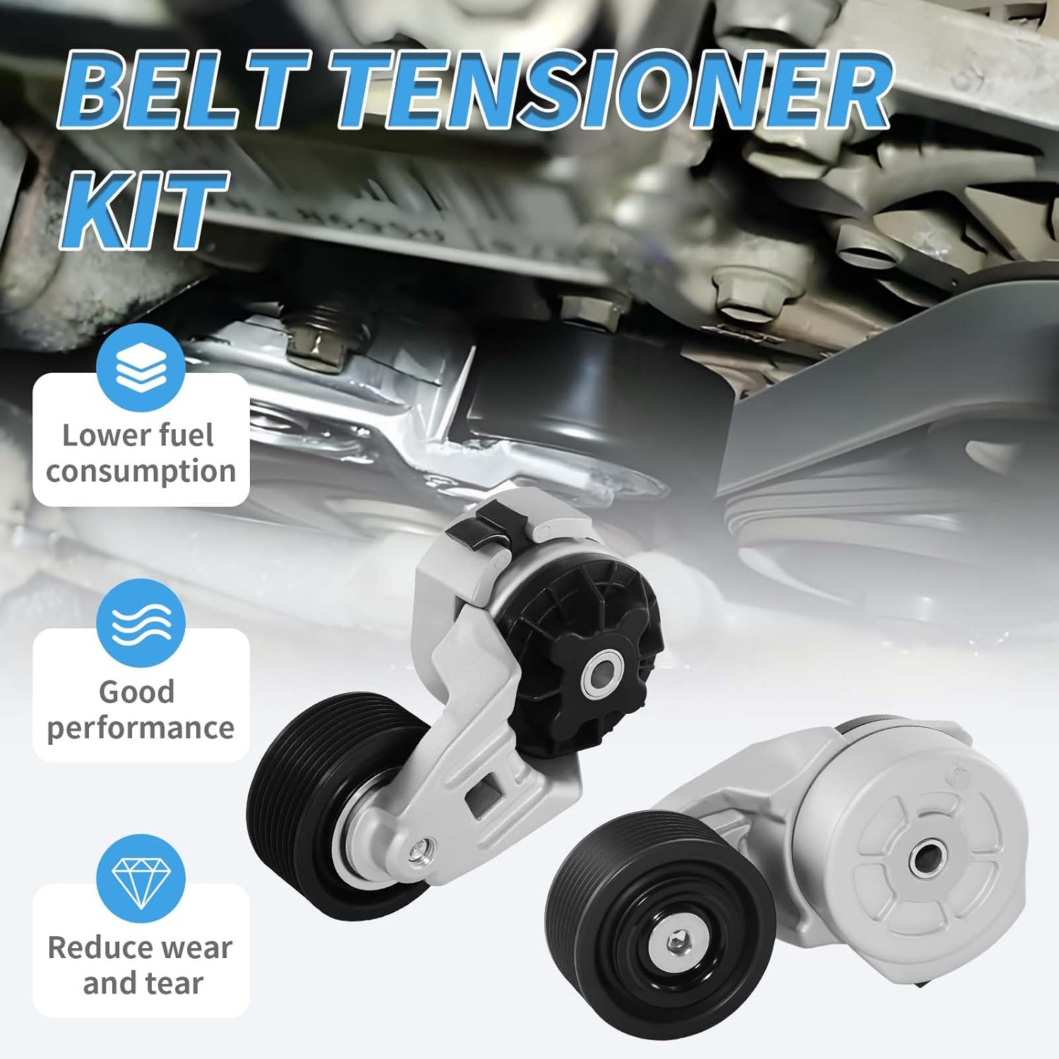 3937555 Belt Tensioner Kit Replacement for Cummins 6CT 6CT8.3 Engine