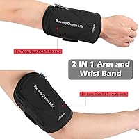 Vista 6 de Simptech Brazalete para teléfono para correr, resistente al sudor, para iPhone 14/13/Pro Max/Plus/Mini/12/11/SE/XR