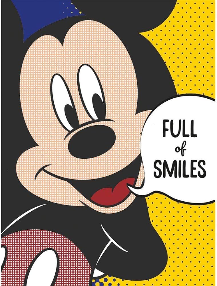 Amazon.co.jp: ディズニー 笑顔がいっぱい ミッキーマウス キャンバス