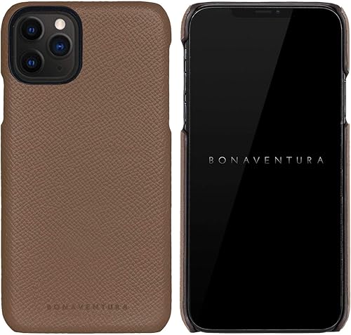 Vista 39 de BONAVENTURA Noblessa - Carcasa trasera [compatible con iPhone 12 Pro Max, Greige] BBCN12PM-GG