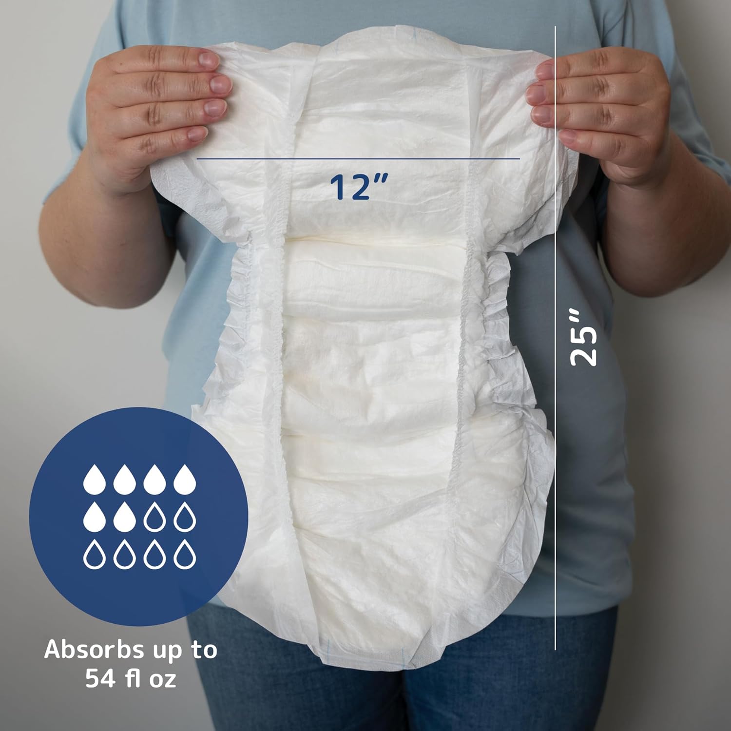 Abena San Premium Incontinence Pads, Moderate Absorbency, (Sizes 4 to 7), Size 6, 102 Count - Image 2