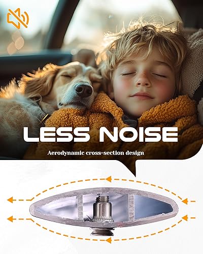 Vista 23 de Snailfly Barras transversales para portaequipajes de techo de 220 libras, aptas para Honda CR-V CRV y CRV Sport Hybrid Crossbars 2023 2024 2025