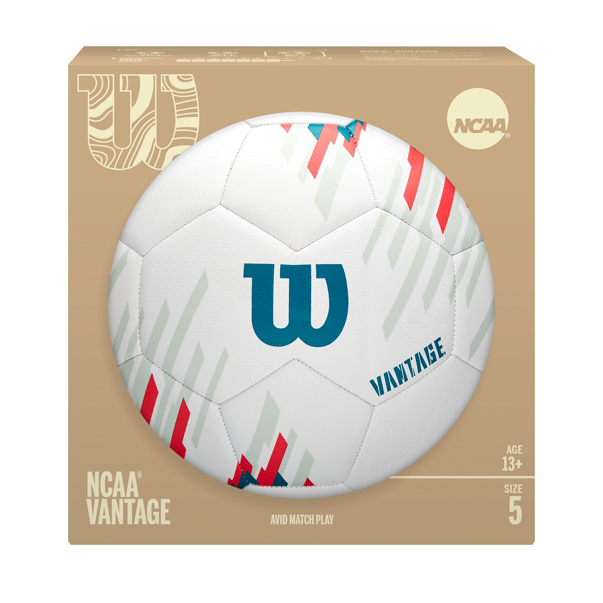 Wilson NCAA Vantage Soccer Ball - Ball Unisex Adulto
