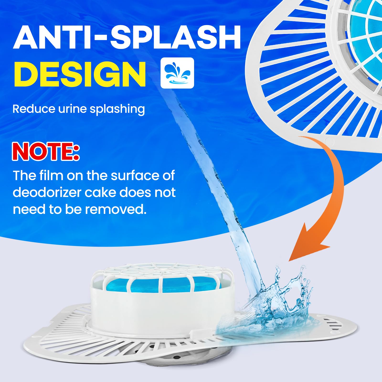 Urinal Deodorizer - Ocean Breeze Scent -2 Urinal Deodorizer - Ocean Breeze Scent -2