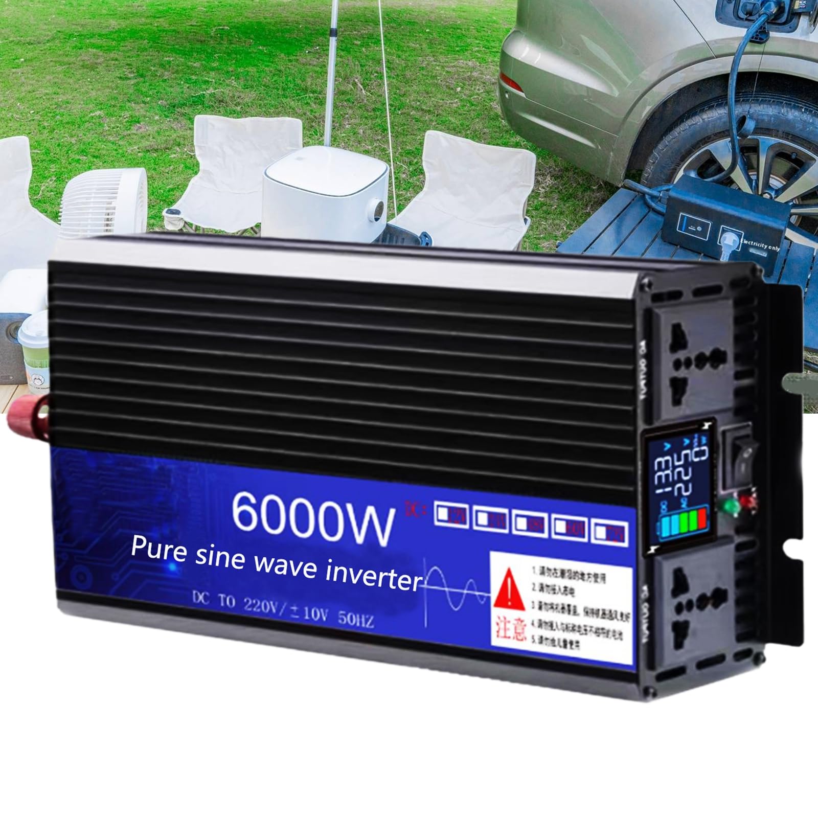 Onduleur solaire pour éviter les pannes de batterie en camping-car et voiture