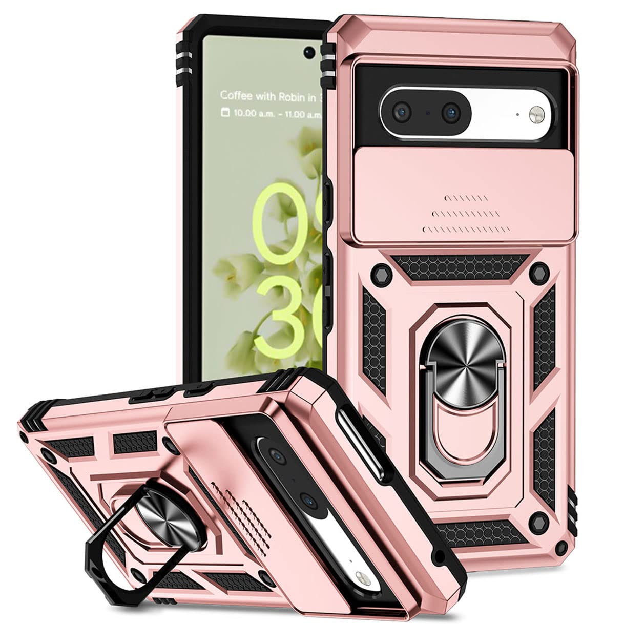 Cover per Google Pixel 7 Pro 5G, Custodia Protettiva Rigida