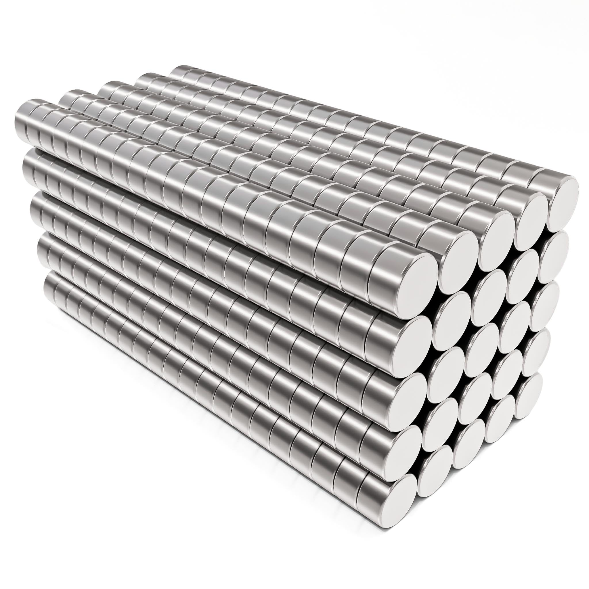 Neodymium Round Disc Magnets Small 3x1.5mm - Tiny 1/8x1/16 inch Holder Fastener for Warhammer 40k Scrapbooking Crafting Tasks - Miniature Circular