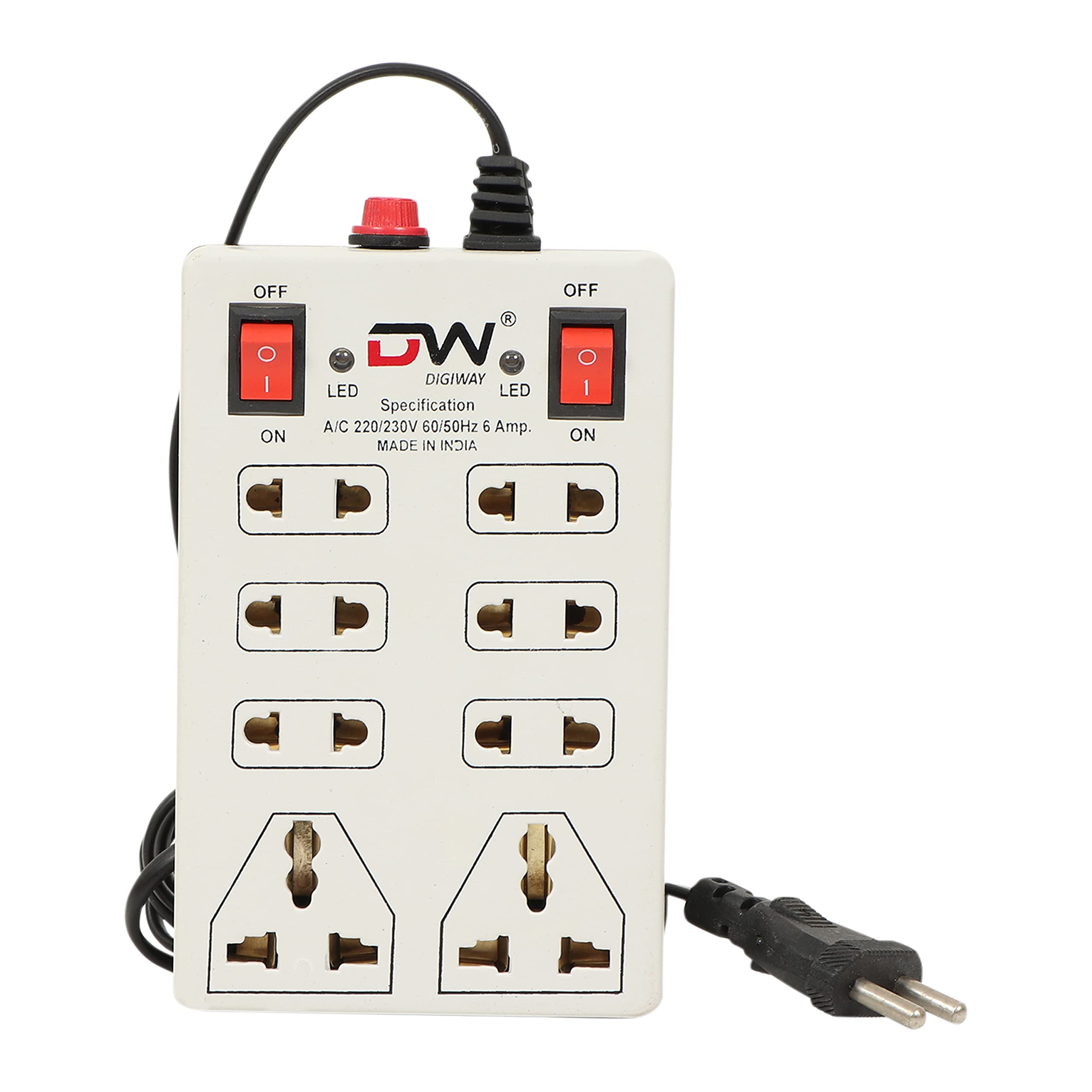 Digway 240 Volts 8 + 2 Mini Power Strip Extension Cord || Board with 2 Switch || Indicator, Safety Fuse & 8 International sockets || 2 Meter Cord Wire (8 + 2 Mini Power Strip_Beige) (B0BN8N9Q8L) Amazon Price History, Amazon Price Tracker