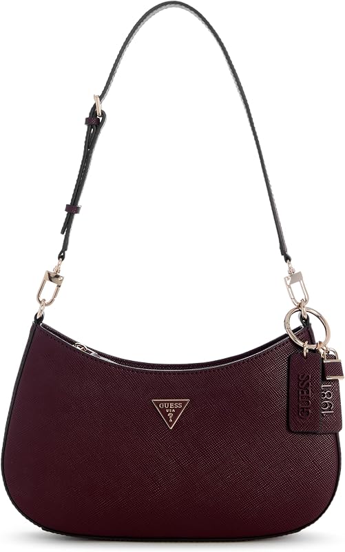GUESS - Noelle II Top Zip Shoulder Bag, Guess ZIP SUPERIORE BORSE Donna