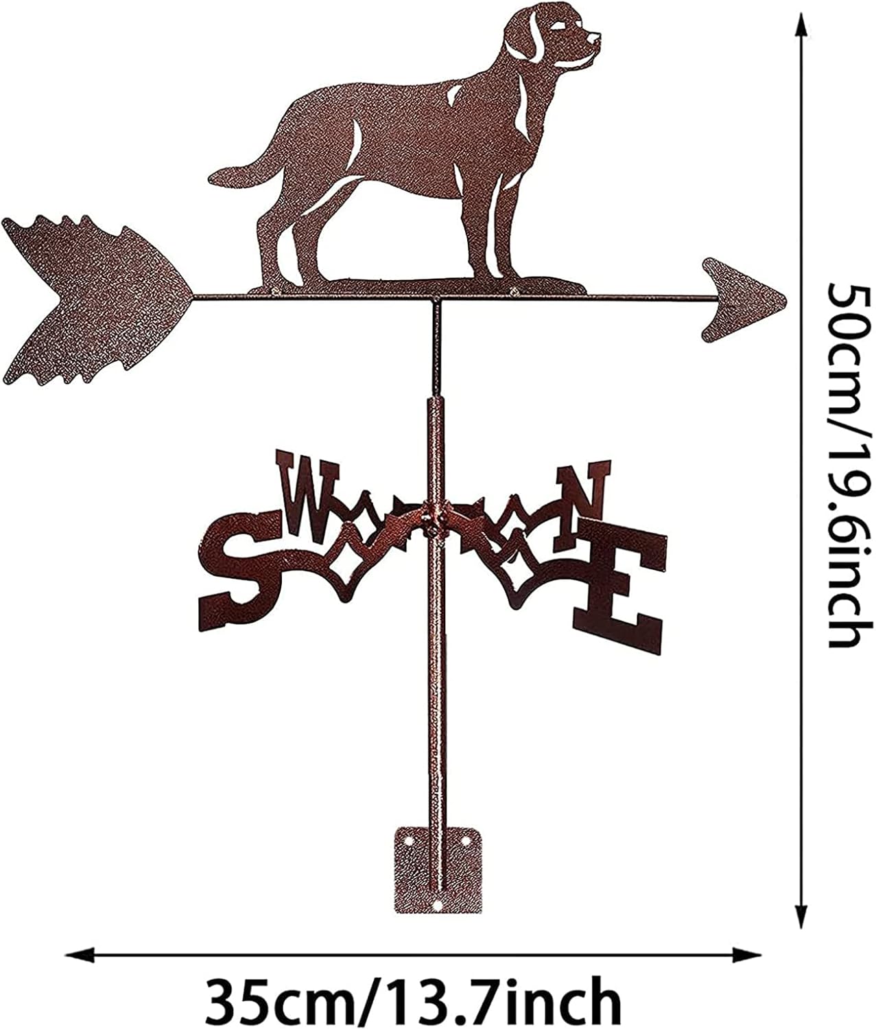 ランキング上位のプレゼント 風見鶏の犬のパターン風見鶏装飾的な庭の庭風向インジケーター小屋のための風見鶏 Rachelbaptista Com Br