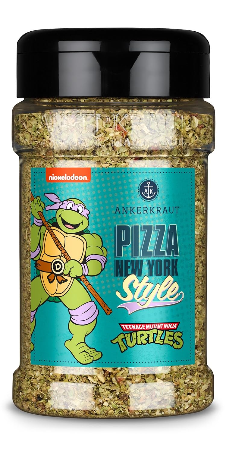 Ankerkraut Pizza New York Style, Teenage Mutant Ninja Turtles - Kooperation, TMNT, Special-Edition Donatello, 95 g im Streuer