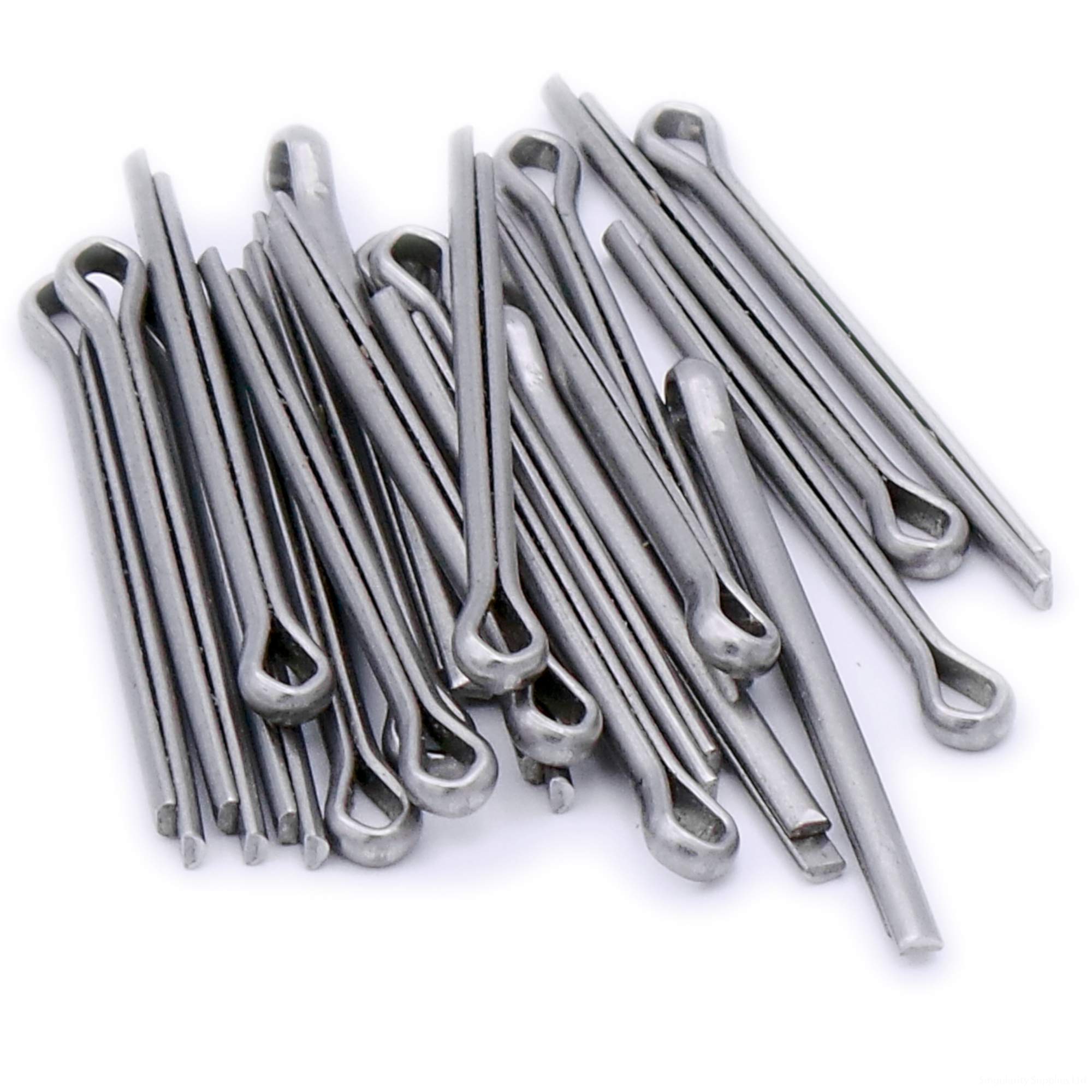 Singularity Supplies Silver M4 (4Mm X 36Mm) Split Cotter Pin - Stainless Steel (A2) (Pack Of 20)