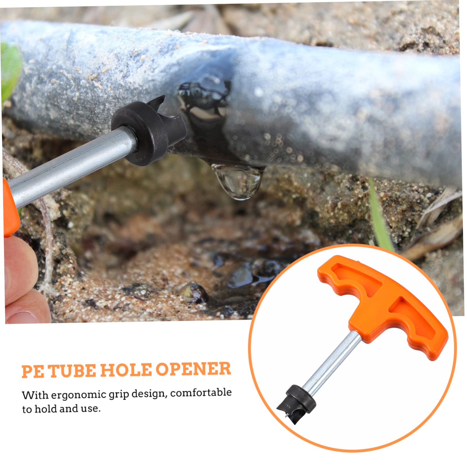 INOOMP 3pezzi Strumento Giardinaggio Per Irrigazione Puncher Per Pe Design Precisi e Risparmiare Irrigazione