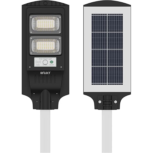 Eco Solar Street Light 100W Cool White 6500K