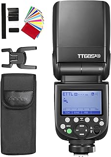 Godox TT685II-N Thinklite TTL Camera Flash GN60 Flash, 2.4G Wireless Transmission, TCM Function, 1/8000s High-speed Sync Flash, Compatible with Nikon D800 D700 D7000 D7100