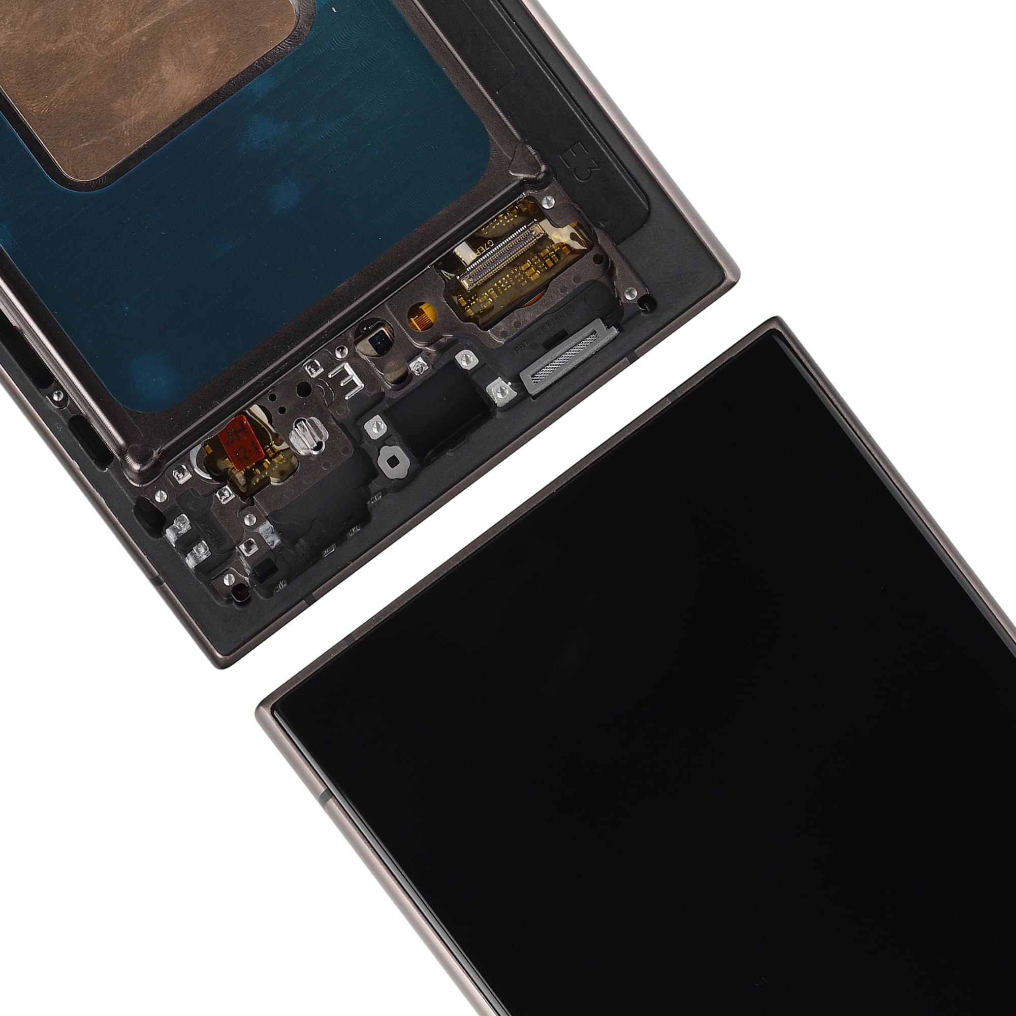 Wyświetlacz OLED, kompatybilny z Samsung Galaxy S24 Ultra S928U (z odciskiem palca), digitizer z narzędziami do naprawy