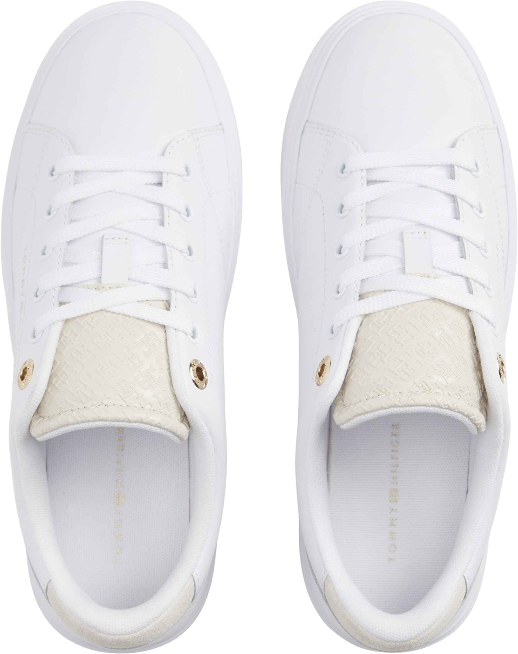 Tommy Hilfiger Damen Th Feminine Cupsole Monogram Fw0fw09606Low Top
