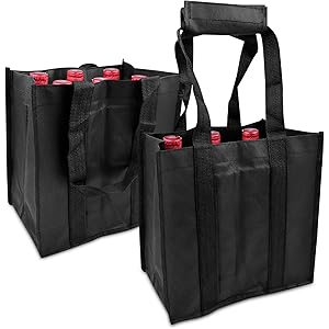 Sac Bouteille 9 Bouteilles X 1 Litre - Porte-bouteille Bleu Foncé