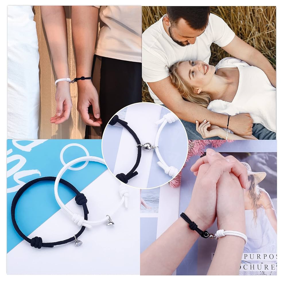 Eternal promise magnetic couple bracelet meaning Clearance