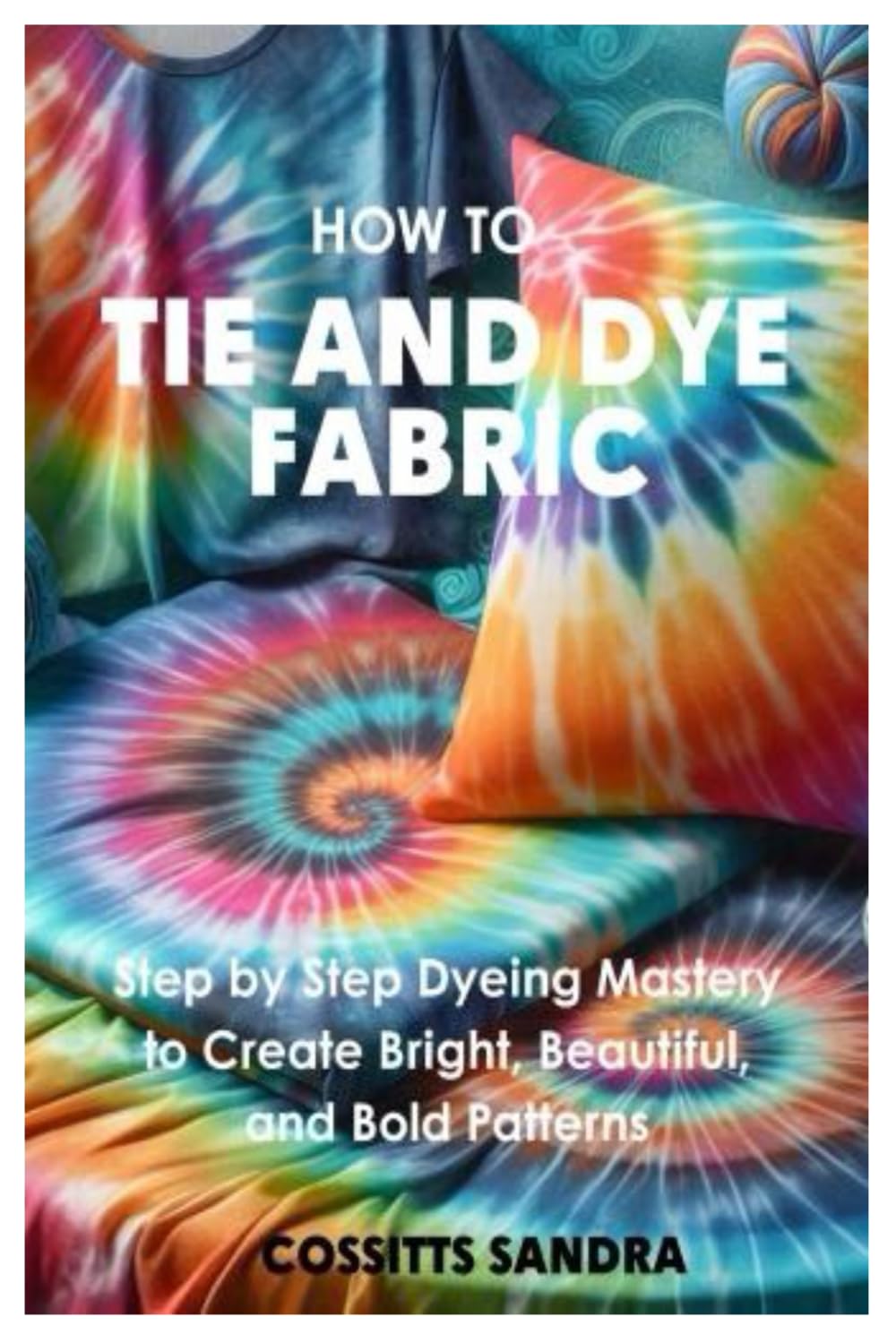 How to Tie and Dye Fabric: Step-by-Step Dyeing Mastery to Create Bright, Beautiful, and Bold Patterns
