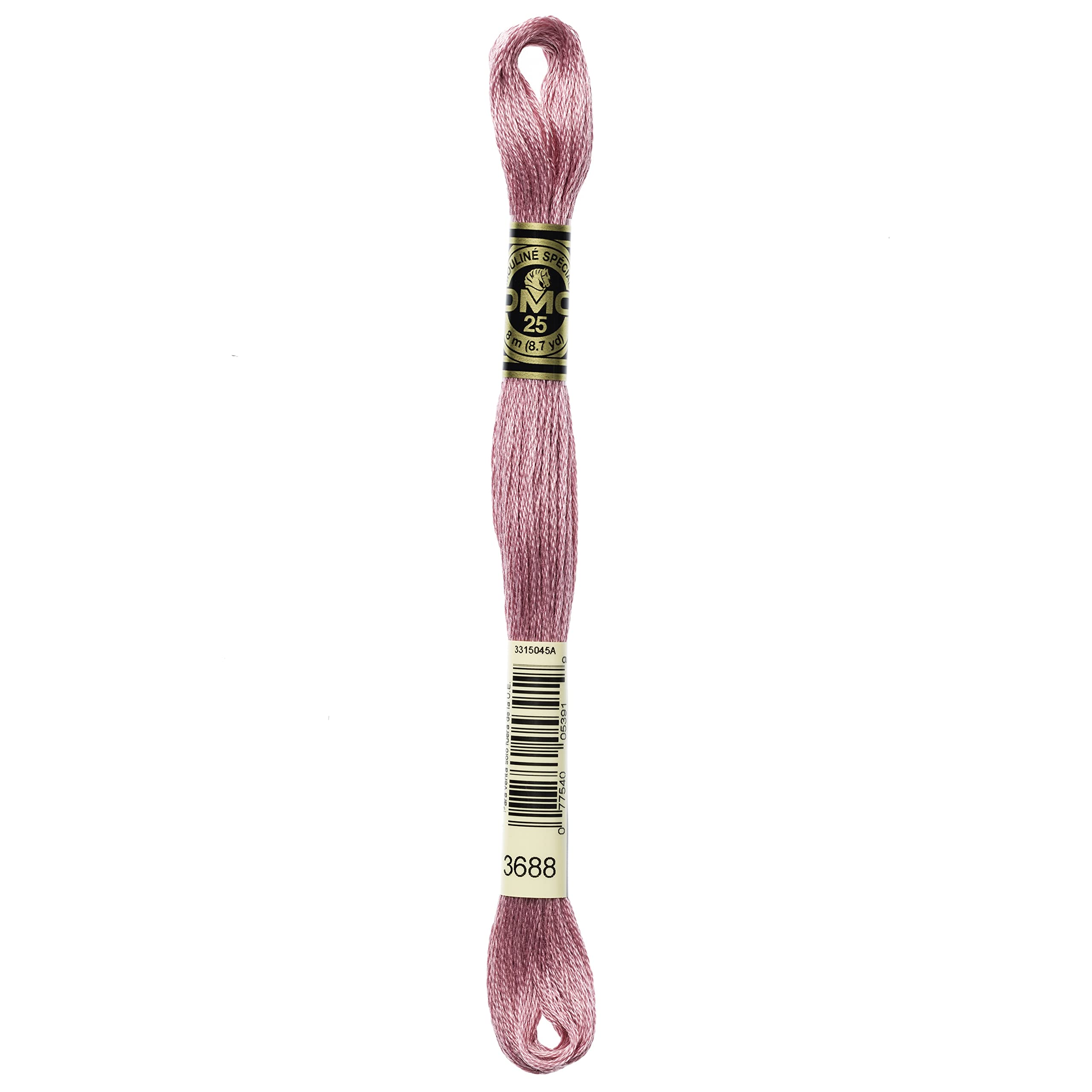 DMC 6-Strand Embroidery Cotton Floss, Medium Mauve
