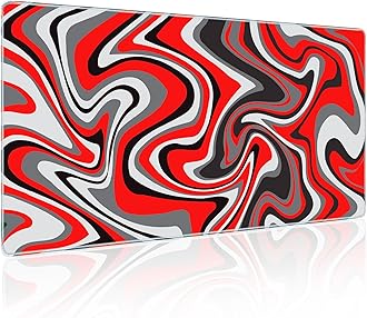 Fluid Pattern Large Gaming Mouse Pad, 31.5x11.8in Extra Large Mousepad Laptop Computer Keyboard Mousepad, Professional Big Mouse Pad, Mouse Pads for Office, Home, Gaming Mousepad XXL