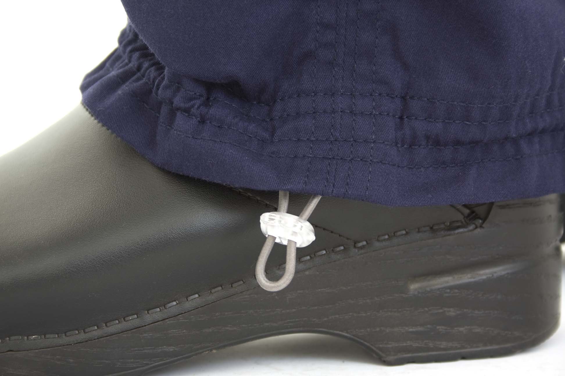 KOI James Elastic - Pantalones quirúrgicos para Hombre con Cremallera y cordón en la Cintura