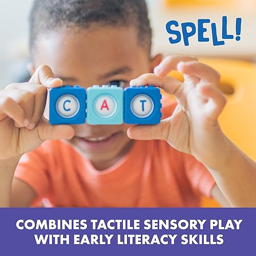 Miniatura 5 de Educational Insights Alphabet BubbleBrix, Learn ABC, juguete de aprendizaje para la ansiedad, preescolar y jardín de infantes, niños y niñas a