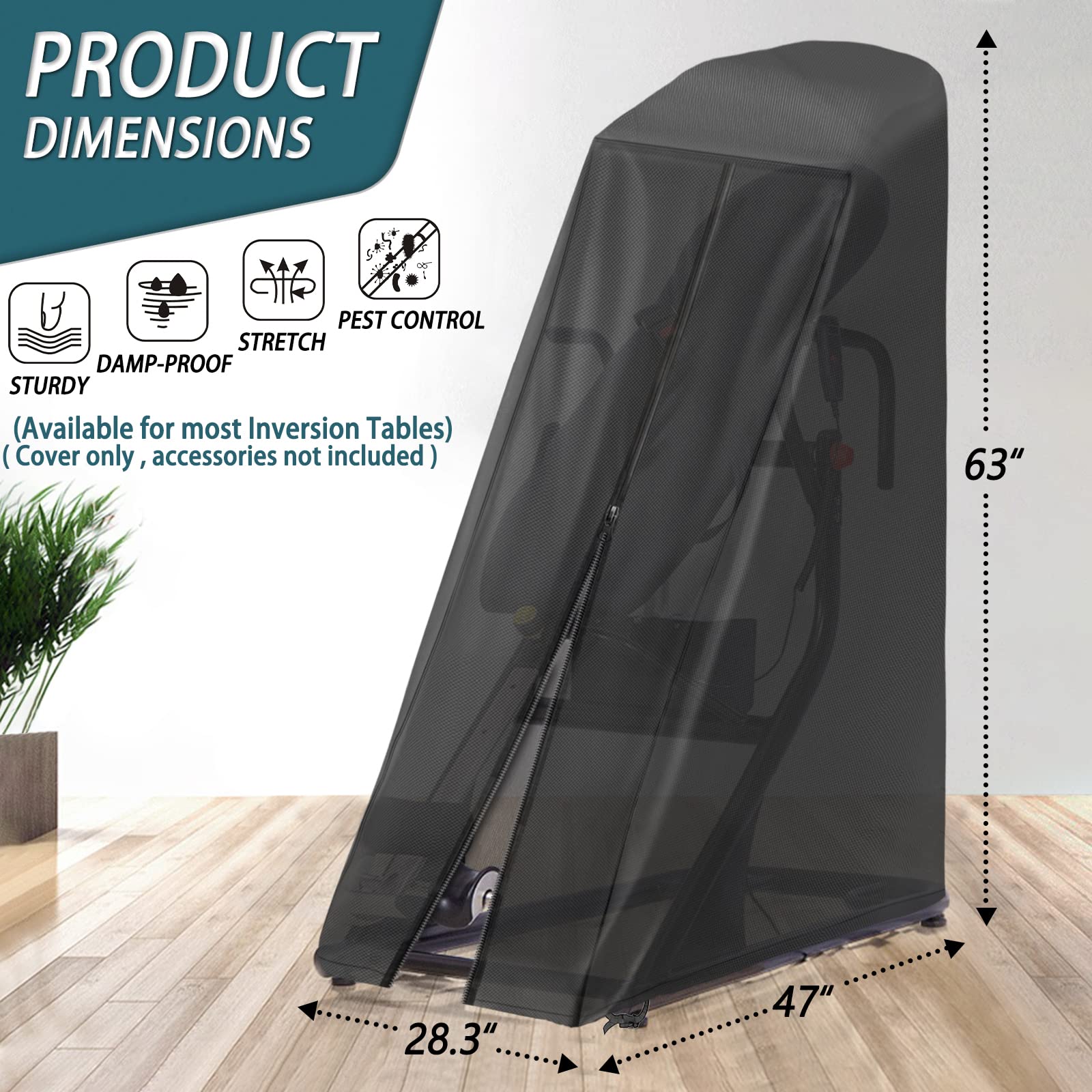 Iceberg Elf Inversion Table Cover - Dustproof And Waterproof Inversion Equipment Protection Covers (47