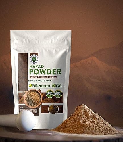 Miniatura 7 de Harad PowderTerminalia ChebulaHaritaki - Suplemento de hierbas, puro  3.53 oz(3.53 onzas) 100% natural, puro, orgánico
