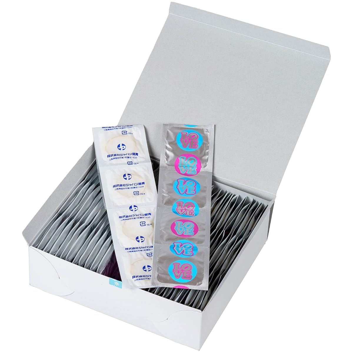 ラブアンドスキン Mサイズ 144個入 LOVE&SKIN 業務用コンドーム│ジャパン開発 コンドーム144枚入り グロス 大容量 スキン 避妊具