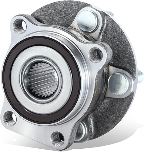 Auto Dynasty Conjunto de cubo de rodamiento de rueda delantera de estilo fábrica compatible con Subaru Impreza Forester Legacy Outback WRX STI XV