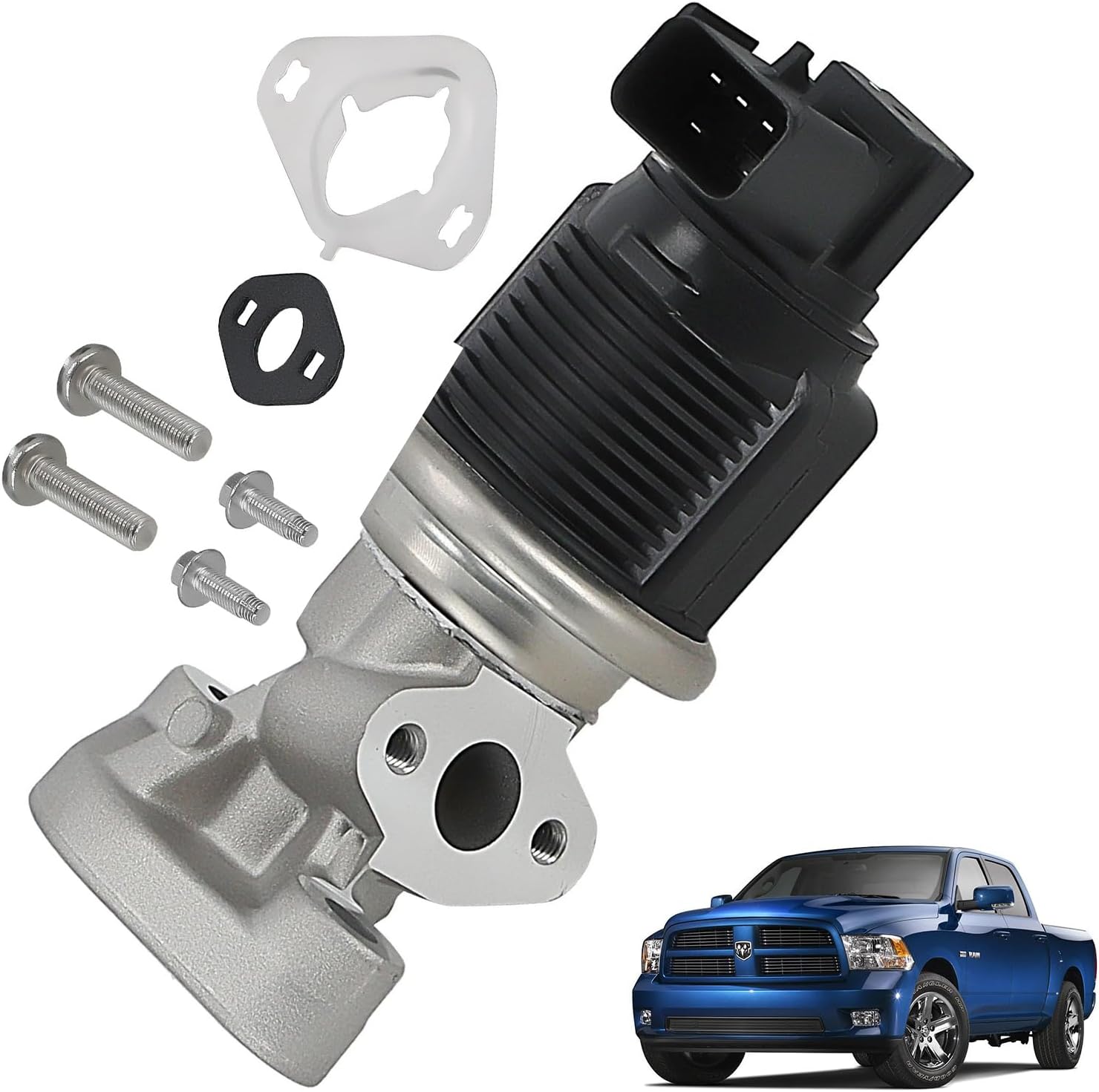 MUCO New EGR Valve 53032948AD Fits for Dodge Dakota Durango Nitro Ram 1500 Pickup, for Jeep CommandeR Grand Cherokee Liberty 2007 08 09 10 11 2012 3.7L