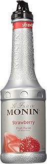 Monin Strawberry Puree Fruit Puree, 1 Liter (01-0409) Category: Drink Syrups