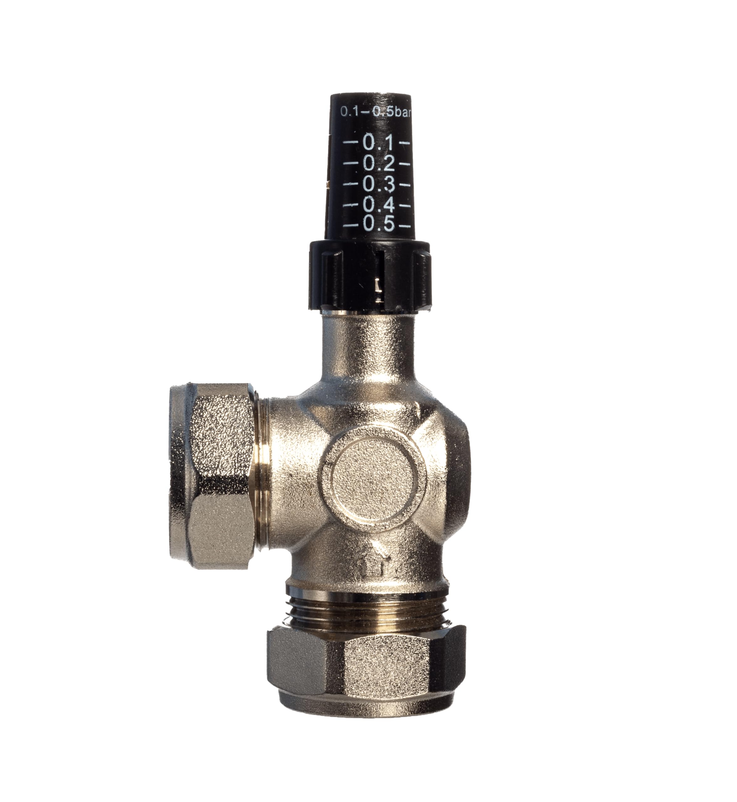 22.5 Team Controls Chrome Tc Auto Bypass Valve 22Mm Angled Automatic By-Pass Valve Compact Bpv22