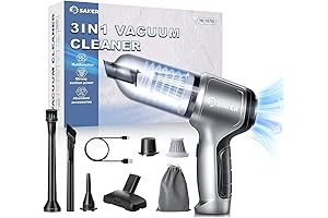 Saker Car Vacuum: A Pristine Car Interior with Convenience at Your Fingertips!