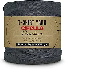 Fio de Malha Premium Circulo- Cores Básicas (8243-Cinza Resina)