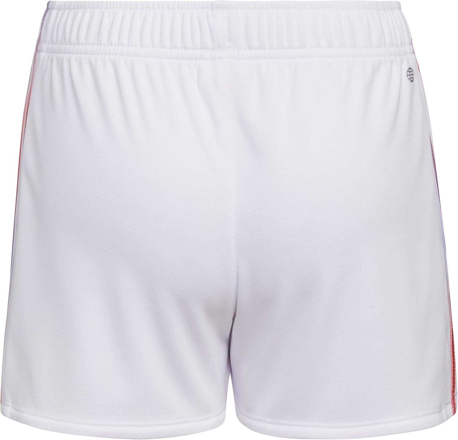 Adidas Girls Aeroready® Gradient 3-Stripes Pacer Lined Mesh Shorts - Image 2