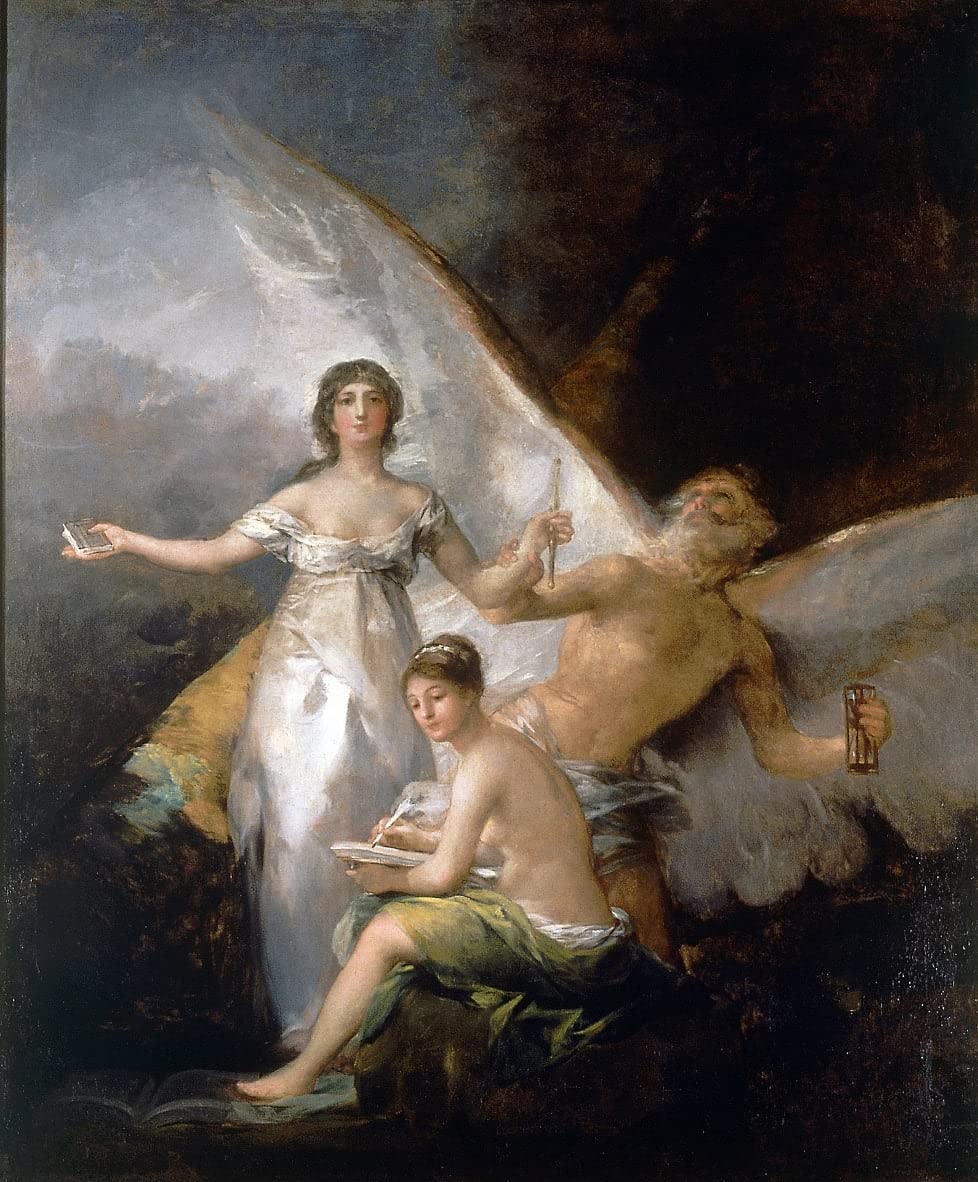 Affiche Goya La Verdad El Tiempo et La Historia impression sur toile 60x90cm - 5