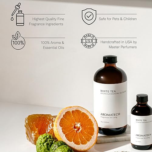 Miniatura 3 de AromaTech Té blanco para difusores de aroma de aceite aromático - 169fl oz