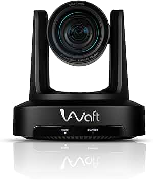 AIWaft 4K PTZ Camera 12X Optical Zoom, 70.28 Wide-Angle, IMX415 1/2.8" CMOS Sensor, Ultra HD 4K@60fps, Multiple connectivity Support, Live Streaming &...