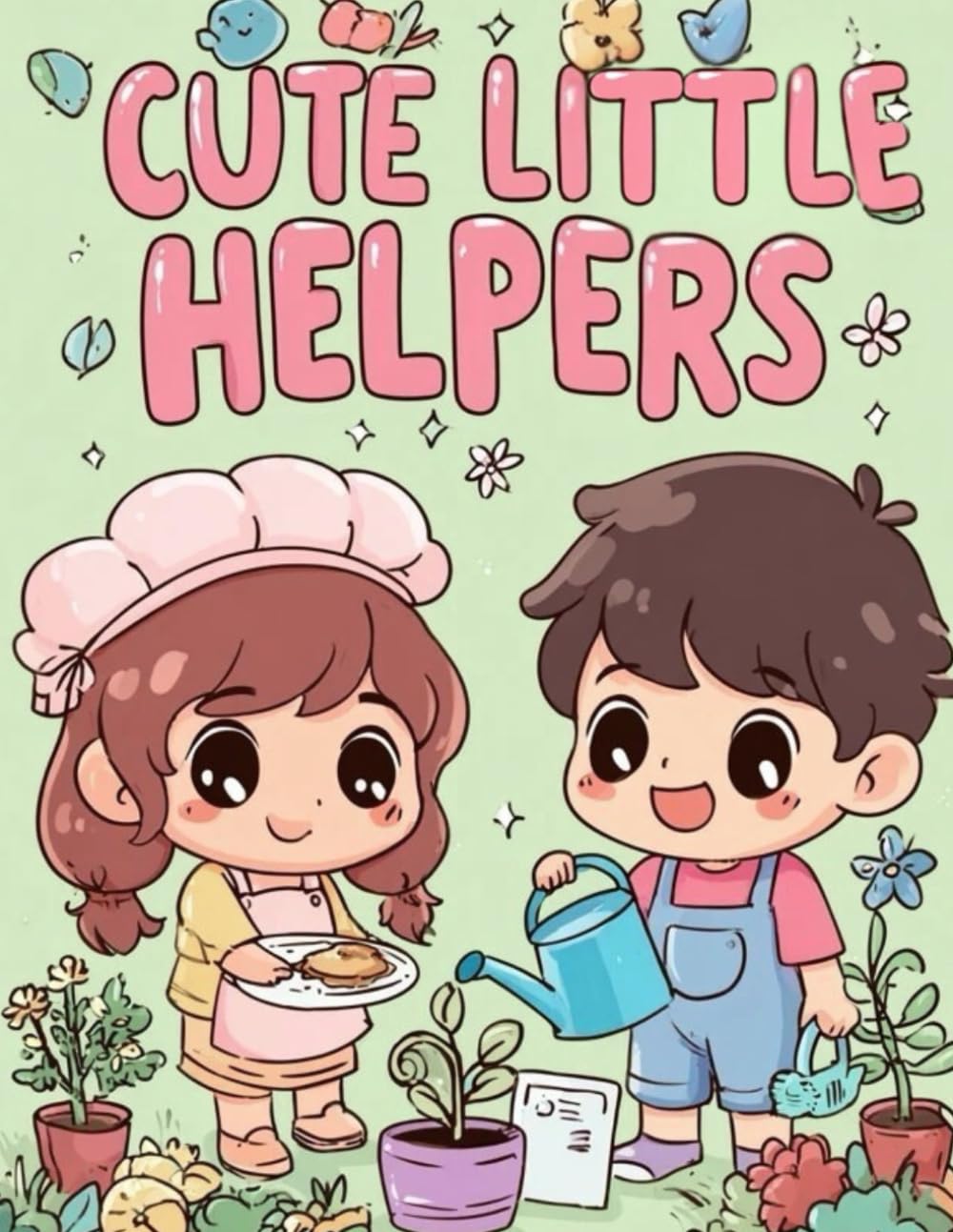 Cute Little Helpers: Fun Everyday Adventures for Kids and thei imaginary jobs .
