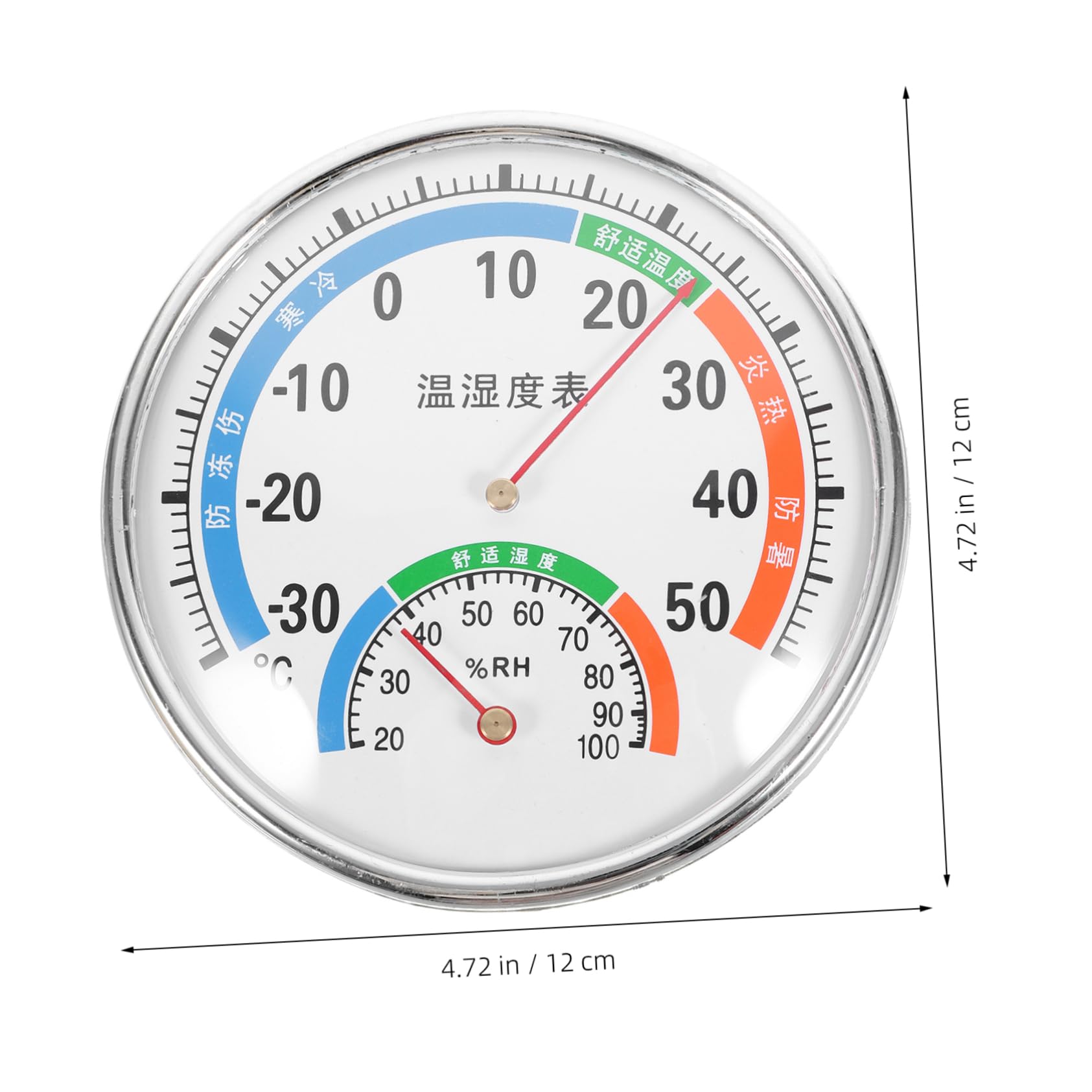 Hohopeti Reptile Pet Thermometer and Hygrometer Accurate Temperature and Humidity Gauge for Vivarium Easy to Read Sturdy Suitable for Reptiles