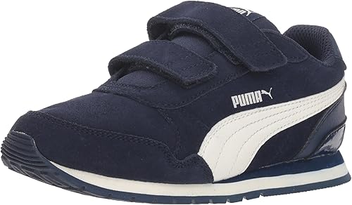 PUMA ST Runner Tenis para niños con velcro