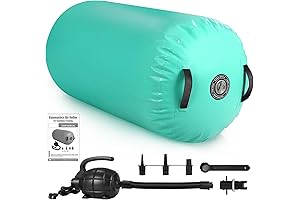 Rengue Air Roller Gymnastics Barrel: Skyrocket Your Backhandspring Skills!
