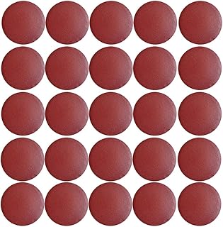 Auniwaig 12-Inch PSA Sanding Disc,4 Each of 80/100/120/180/240/400 Grit Aluminum Oxide Self Stick Adhesive Round Shape Sanding Paper NO-Hole for Self Stick Aluminum Oxide for Sanders 24PCS