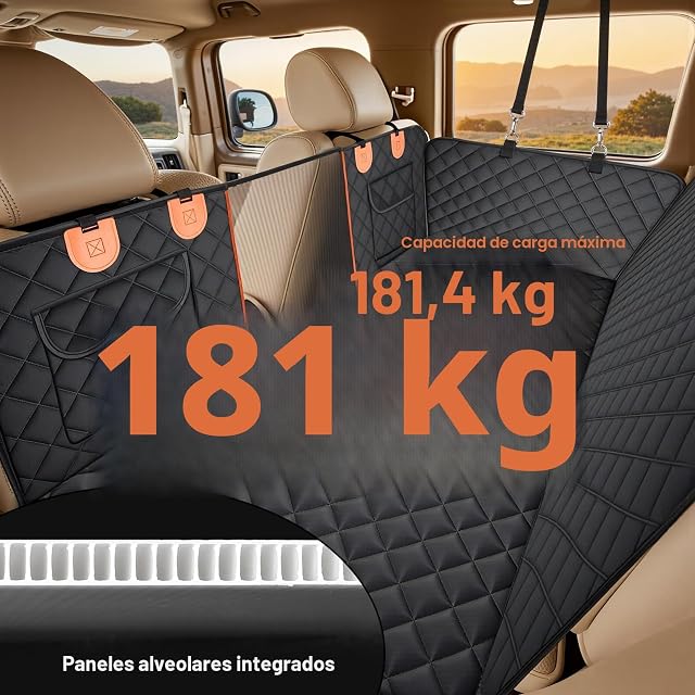 Foto 3 de 8 de Gimars Parte Inferior Dura Extensión Funda Coche Perro Soporta 181kg