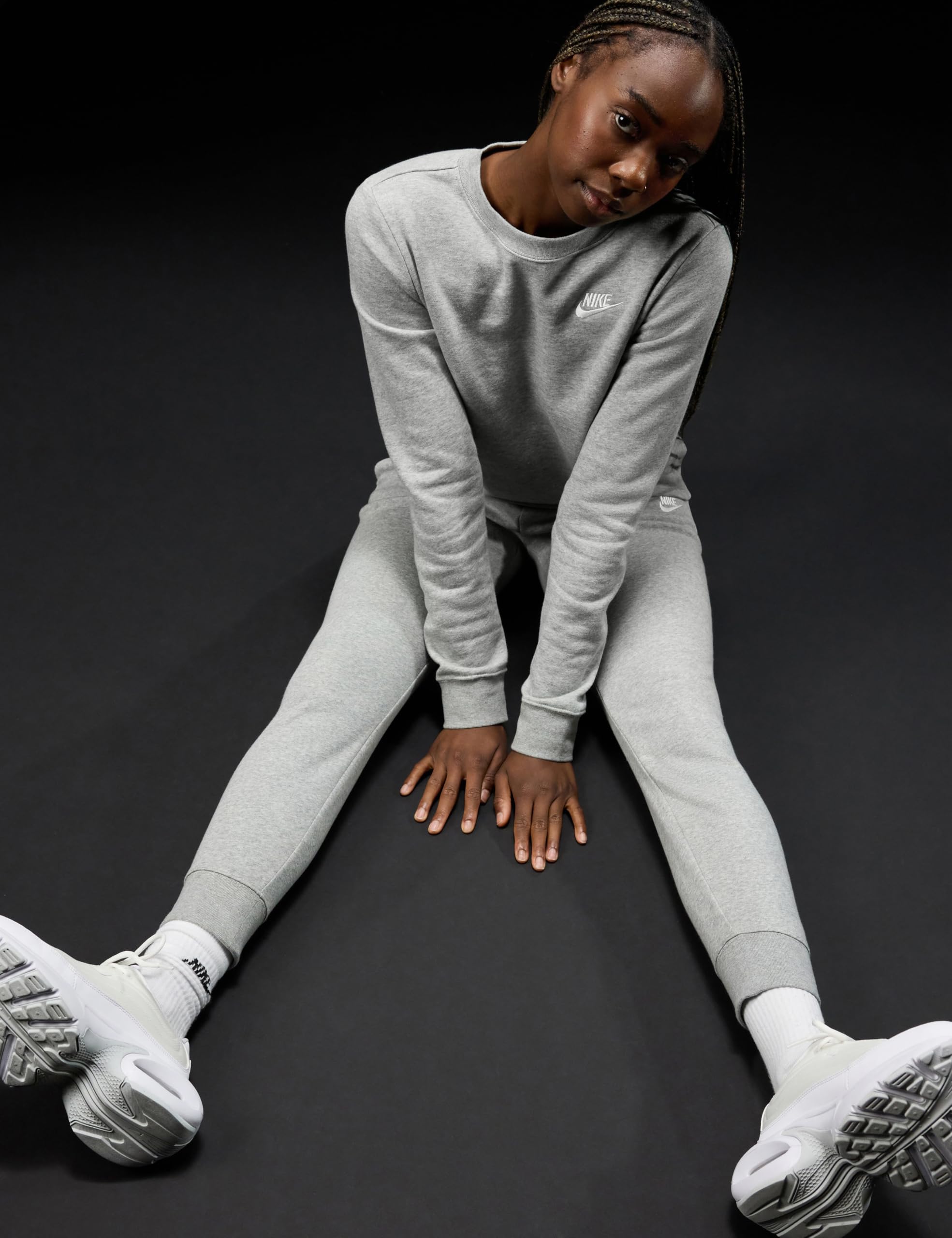 Nike W NSW Club FLC Mr Pant STD - Full Length Pant - Sportswear - Femme